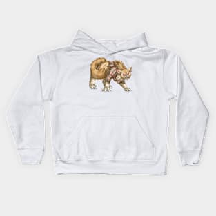 WereCat: Cream Tabby Kids Hoodie